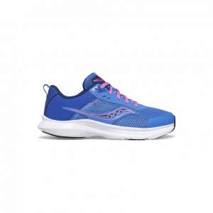 Big Kids' Saucony Axon 3 Sneakers Blue | SOUTHAFRICA-PVY