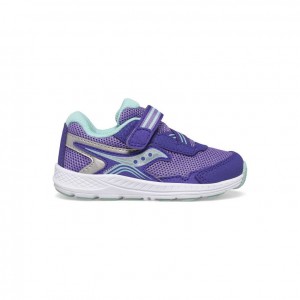 Big Kids' Saucony Ride 10 Jr. Sneakers Purple | SOUTHAFRICA-KSV