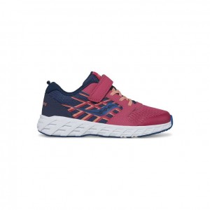 Big Kids' Saucony Wind 2.0 A/C Sneakers Navy / Red | SOUTHAFRICA-GBF