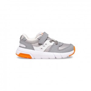 Little Kids' Saucony Jazz Lite 2.0 Sneakers Grey | SOUTHAFRICA-IBZ