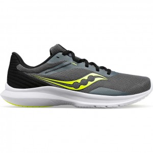 Men's Saucony Convergence Running Shoes Grey | SOUTHAFRICA-FUI