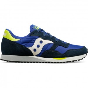 Men's Saucony DXN Sneakers Blue / White / Light Green | SOUTHAFRICA-MXD