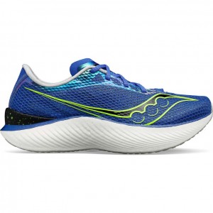 Men's Saucony Endorphin Pro 3 Running Shoes Blue | SOUTHAFRICA-RNV