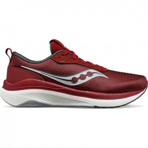 Men's Saucony Freedom Crossport Running Shoes Red | SOUTHAFRICA-LNV