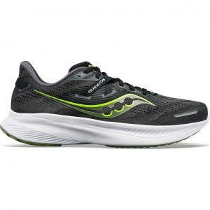 Men's Saucony Guide 16 Running Shoes Black | SOUTHAFRICA-TWA