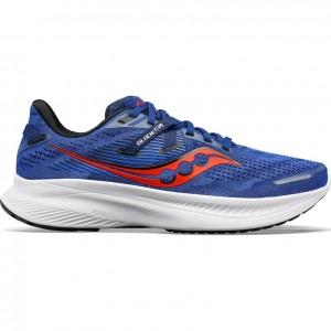 Men's Saucony Guide 16 Running Shoes Blue | SOUTHAFRICA-VZY