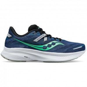 Men's Saucony Guide 16 Running Shoes Blue | SOUTHAFRICA-QMA