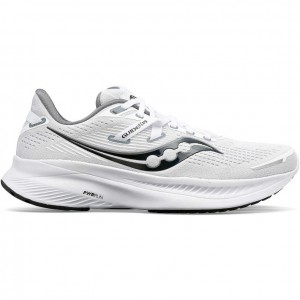 Men's Saucony Guide 16 Running Shoes White | SOUTHAFRICA-LDE