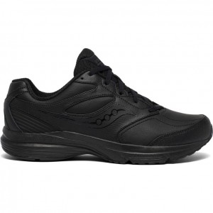 Men's Saucony Integrity Walker 3 Walking Shoes Black | SOUTHAFRICA-FDN