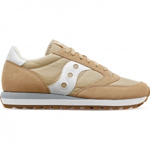 Men's Saucony Jazz Original Sneakers Beige | SOUTHAFRICA-IBO