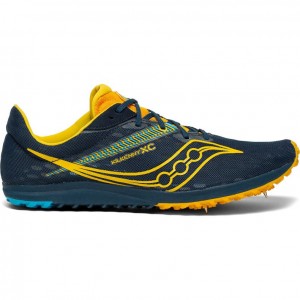 Men's Saucony Kilkenny XC9 Spikes Navy | SOUTHAFRICA-QZR