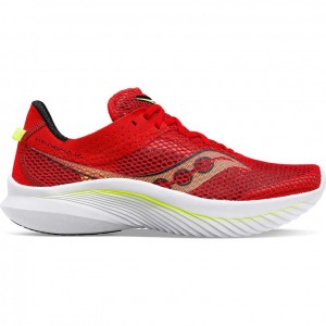 Men's Saucony Kinvara 14 Running Shoes Red | SOUTHAFRICA-CVK