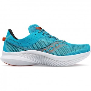 Men's Saucony Kinvara 14 Running Shoes Turquoise | SOUTHAFRICA-HQM