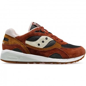 Men's Saucony Shadow 6000 Sneakers Brown / Black | SOUTHAFRICA-EYB