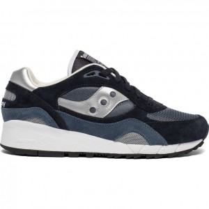 Men's Saucony Shadow 6000 Sneakers Navy / Silver | SOUTHAFRICA-HMJ