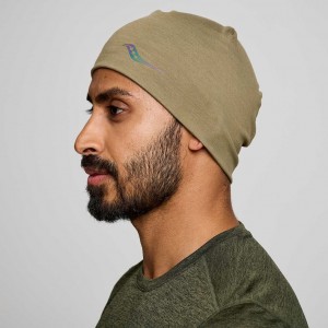 Men's Saucony Solstice Beanie Olive | SOUTHAFRICA-SKL