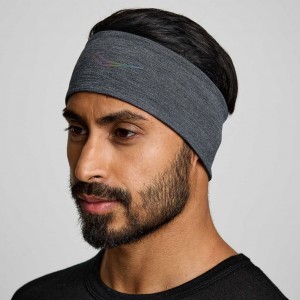 Men's Saucony Solstice Headband Black | SOUTHAFRICA-IVU