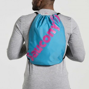 Men's Saucony String Bag Turquoise | SOUTHAFRICA-MUA