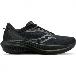 Men's Saucony Triumph 21 Running Shoes Black | SOUTHAFRICA-DUL