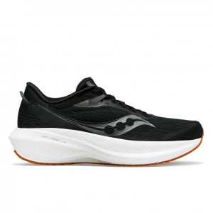 Men's Saucony Triumph 21 Running Shoes Black | SOUTHAFRICA-QSU