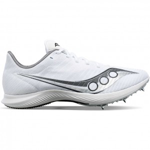 Men's Saucony Velocity MP Running Shoes White | SOUTHAFRICA-JGH