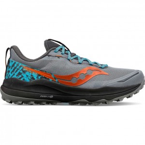 Men's Saucony Xodus Ultra 2 Trail Running Shoes Grey | SOUTHAFRICA-EPJ