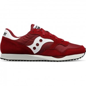 Women's Saucony DXN Sneakers Burgundy | SOUTHAFRICA-JOW