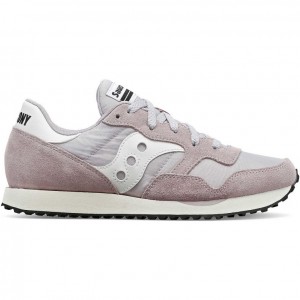 Women's Saucony DXN Sneakers Grey / Pink | SOUTHAFRICA-QLO