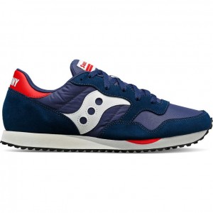 Women's Saucony DXN Sneakers Navy | SOUTHAFRICA-XIB