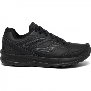 Women's Saucony Echelon Walker 3 Walking Shoes Black | SOUTHAFRICA-ZMY