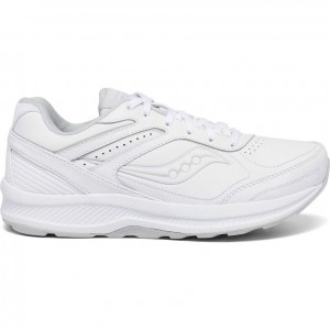 Women's Saucony Echelon Walker 3 Wide Running Shoes White | SOUTHAFRICA-COV