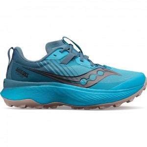 Women's Saucony Endorphin Edge Trail Running Shoes Blue | SOUTHAFRICA-IQY