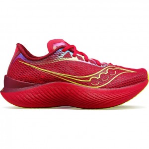 Women's Saucony Endorphin Pro 3 Running Shoes Red | SOUTHAFRICA-AIJ