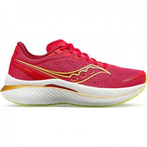 Women's Saucony Endorphin Speed 3 Running Shoes Red | SOUTHAFRICA-HQO