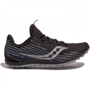 Women's Saucony Havok XC 3 Flat Running Shoes Black | SOUTHAFRICA-AFV