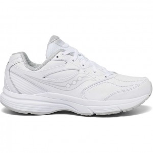 Women's Saucony Integrity Walker 3 Walking Shoes White | SOUTHAFRICA-JAY