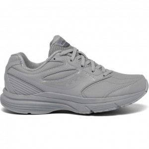 Women's Saucony Integrity Walker 3 Walking Shoes Grey | SOUTHAFRICA-HXF