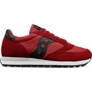 Women's Saucony Jazz Original Sneakers Burgundy | SOUTHAFRICA-GRZ