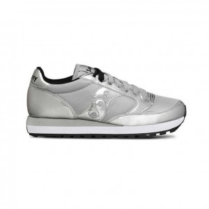 Women's Saucony Jazz Original Sneakers Silver | SOUTHAFRICA-YDJ