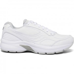 Women's Saucony Omni Walker 3 Wide Running Shoes White | SOUTHAFRICA-SNL