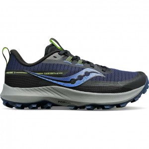 Women's Saucony Peregrine 13 Trail Running Shoes Navy | SOUTHAFRICA-WOR