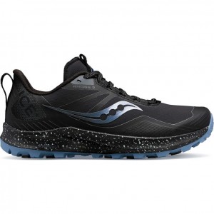 Women's Saucony Peregrine ICE+ 3 Trail Running Shoes Black | SOUTHAFRICA-VLN