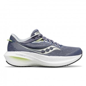 Women's Saucony Triumph 21 Running Shoes Blue | SOUTHAFRICA-ZVD