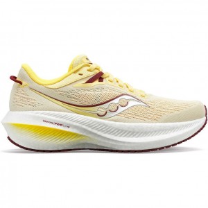 Women's Saucony Triumph 21 Running Shoes Yellow | SOUTHAFRICA-FPB