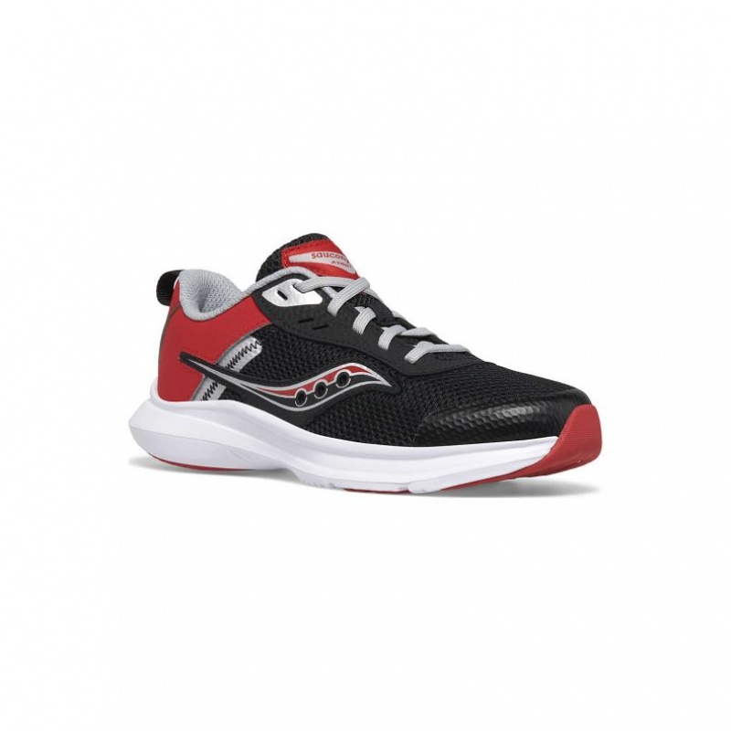 Big Kids' Saucony Axon 3 Sneakers Black / Red | SOUTHAFRICA-RIN