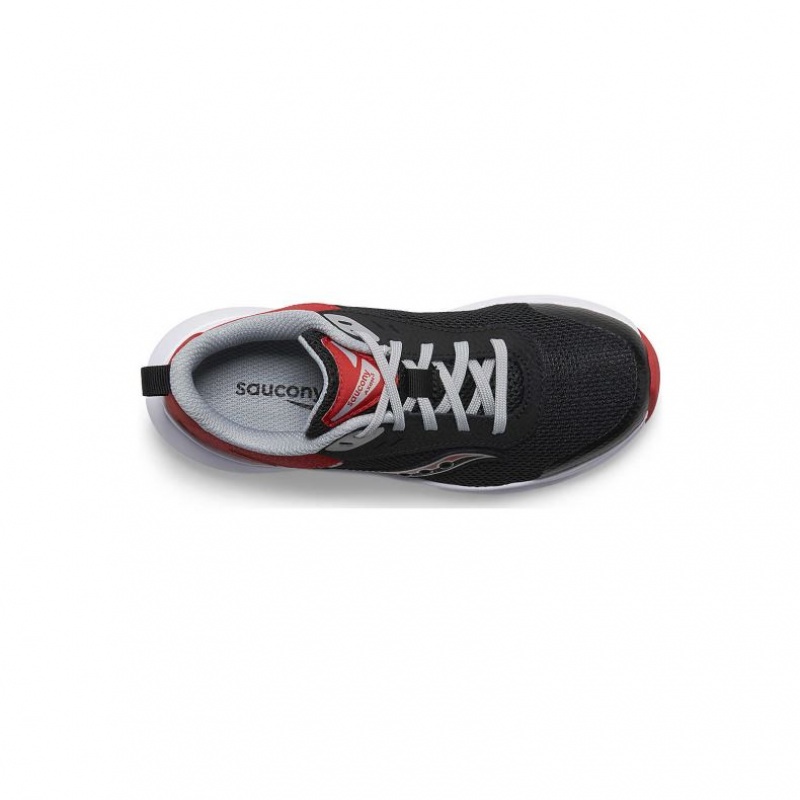 Big Kids' Saucony Axon 3 Sneakers Black / Red | SOUTHAFRICA-RIN