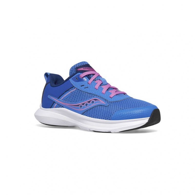 Big Kids' Saucony Axon 3 Sneakers Blue | SOUTHAFRICA-PVY