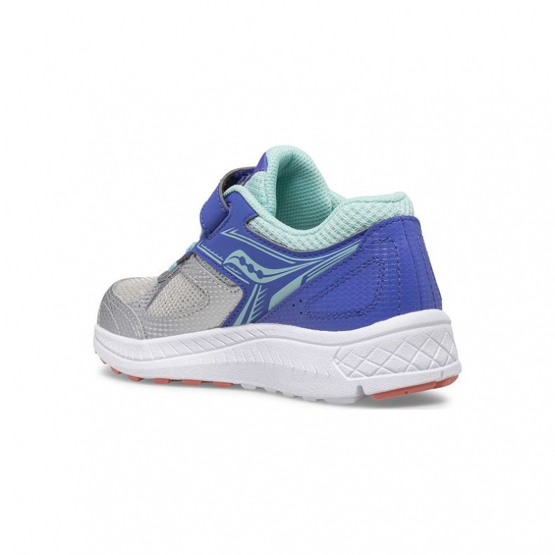 Big Kids' Saucony Cohesion 14 A/C Sneakers Silver | SOUTHAFRICA-QEN