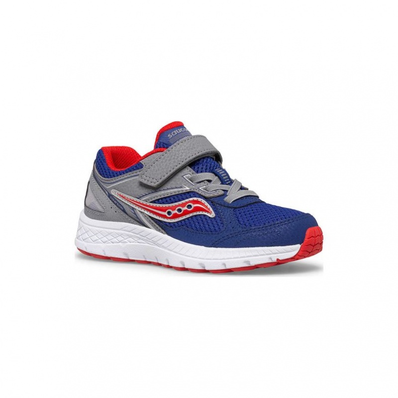 Big Kids' Saucony Cohesion 14 A/C Sneakers Navy / Grey | SOUTHAFRICA-EAN