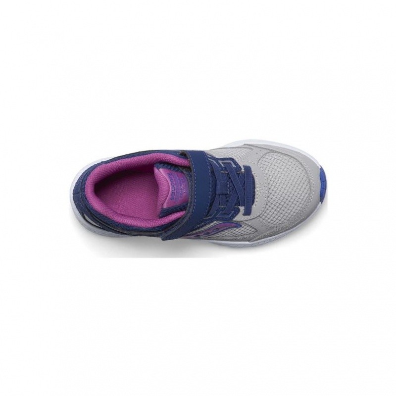 Big Kids' Saucony Cohesion 14 A/C Sneakers Navy / Grey | SOUTHAFRICA-VWA